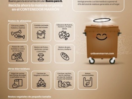 Nuevo Contenedor Marrón en Víznar