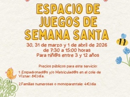 Espacio de juegos de Semana Santa