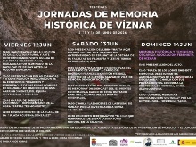 Terceras Jornadas de Memoria Histórica de Víznar