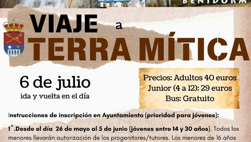 Viaje a Terra Mítica