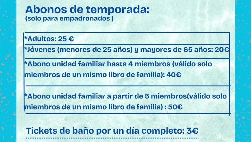Piscina Municipal 2025