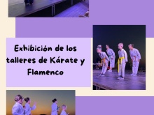Exhibición de los talleres de Kárate y Flamenco