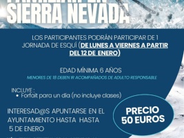 Esquí Familiar en Sierra Nevada