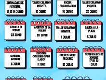 Calendario de Verano 2026