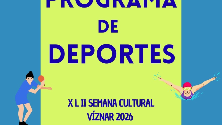 XLII Semana Cultural - Programa Deportivo